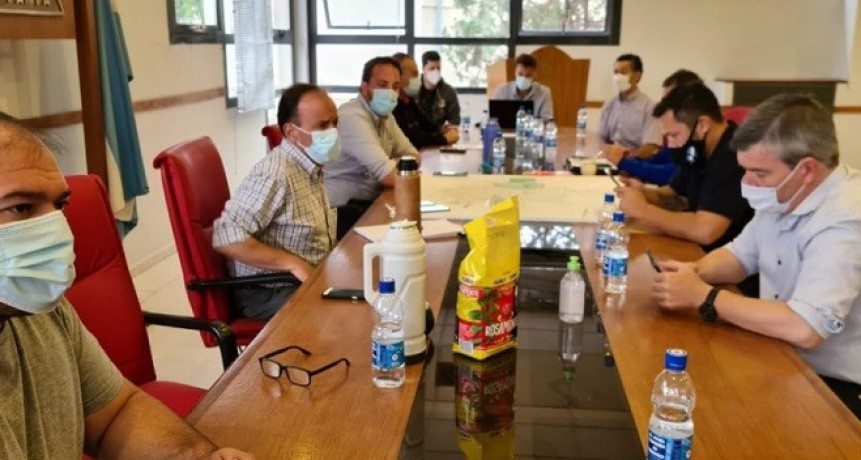 Provincia coordina acciones para asistir a los afectados por la tormenta