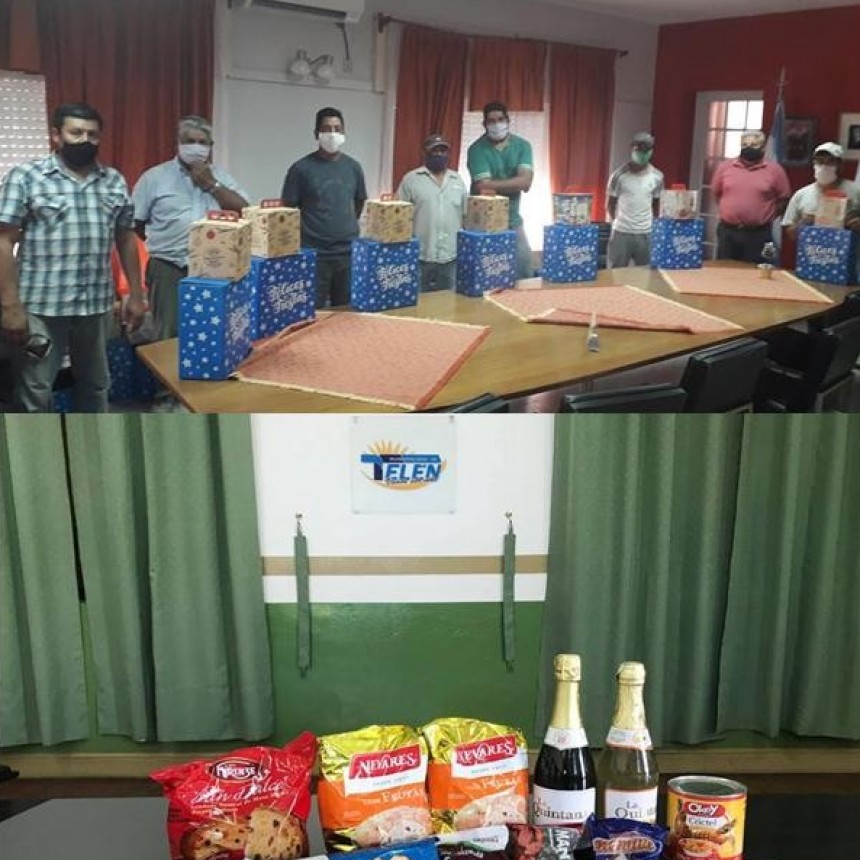  PARA TODAS Y TODOS: LOVENTUE Y TELEN ENTREGAN CANASTAS NAVIDEÑAS A SUS EMPLEADOS Y HABITANTES