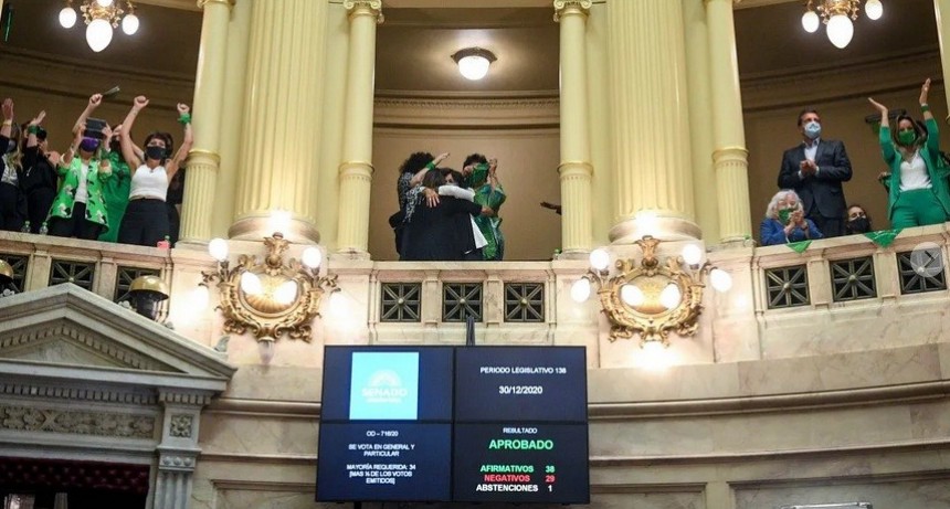 El aborto ya es ley en Argentina