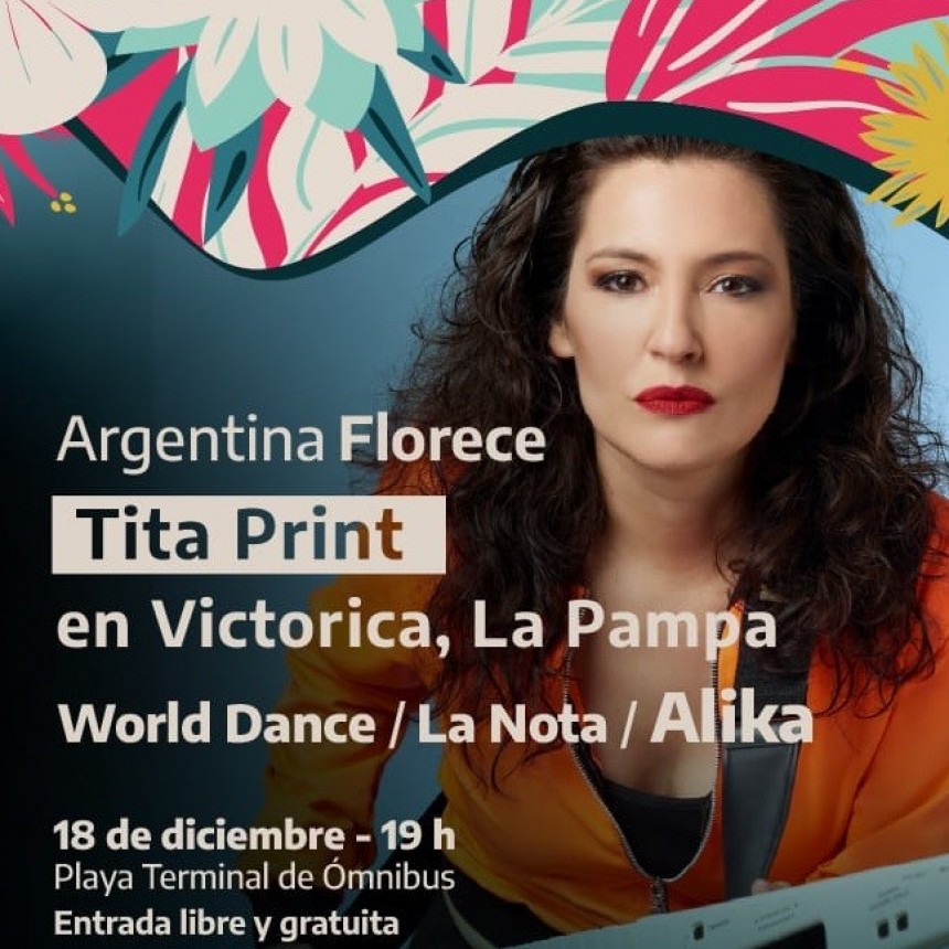 VICTORICA: SABADO 18 EN LA TERMINAL SHOW EN VIVO