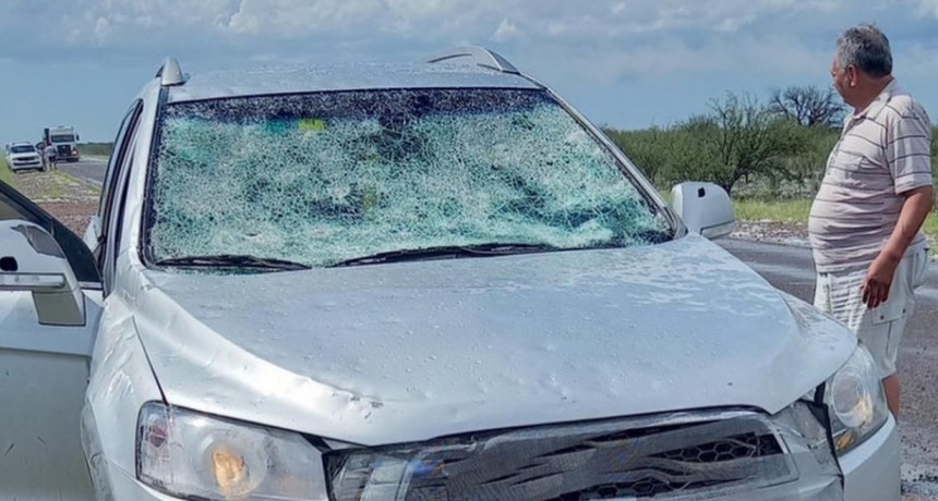 FUERTE GRANIZADA EN  SANTA ISABEL (VIDEO)