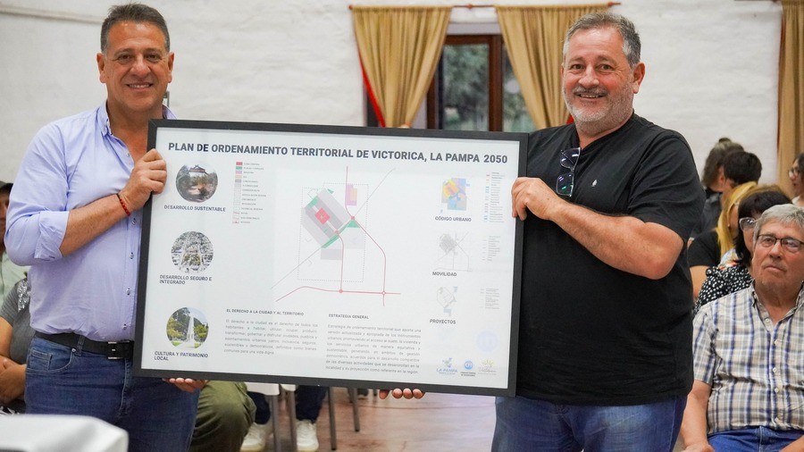 Se presentó el Plan Estratégico Participativo de Ordenamiento Ambiental y Territorial de Victorica 