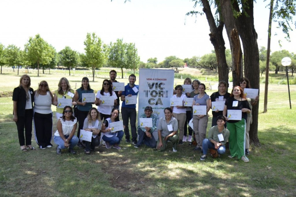 Se realizó un encuentro en Victorica para potenciar la conservación del Parque Los Pisaderos 