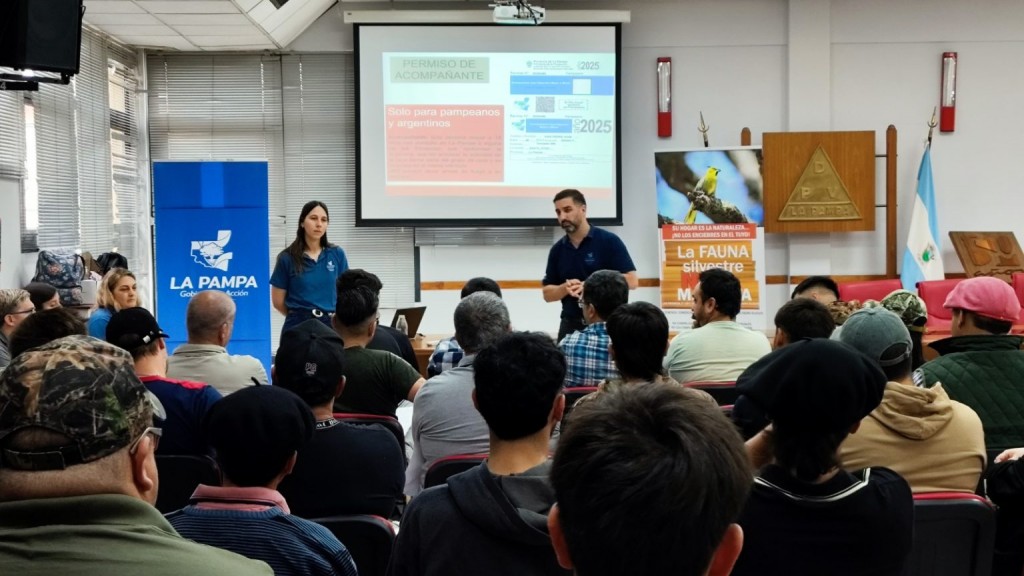 La Pampa fortalece la actividad cinegética con la capacitación de 100 guías de caza