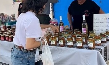 La acusada vendió escabeche en noviembre en el Paseo Ferial de Toay