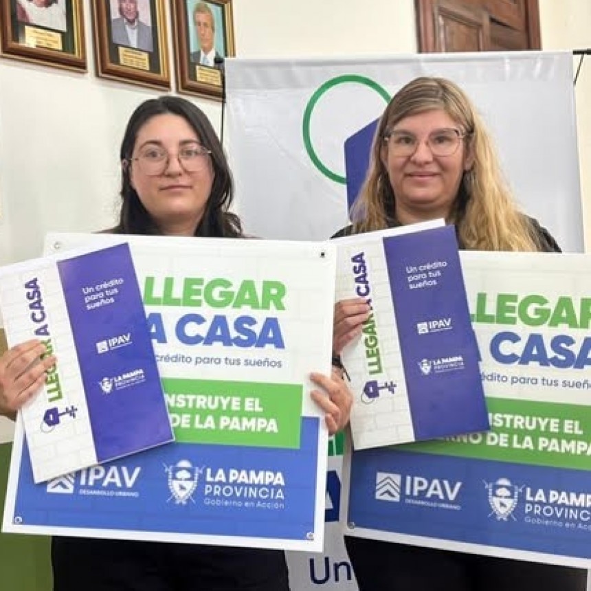 TELEN: EL IPAV ENTREGA CREDITOS A VECINOS